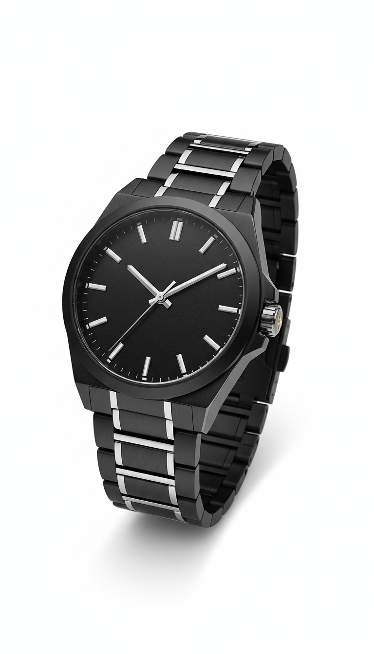 Chronographe Noir Classique - vue 2